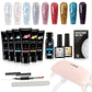 9 Colors Home Glitter Gel Nail