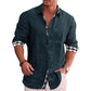 2023 Summer Gentleman Paneled Casual Buttons Pocket Blouse