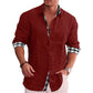 2023 Summer Gentleman Paneled Casual Buttons Pocket Blouse